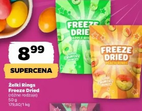 Żelki Rings Freeze Dried
