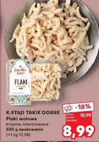 K-Stąd Takie Dobre Flaki wołowe krojone, blanszowane