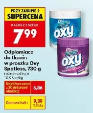 Odplamiacz do tkanin w proszku Oxy Spotless