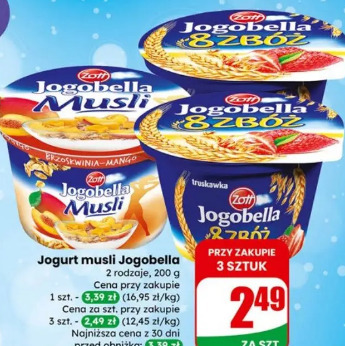Jogurt musli Jogobella