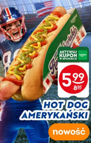 Hot dog amerykański
