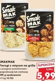 Pierogi z mięsem na grilla Smakmak papryka-pomidor-czosnek lub ziołowe