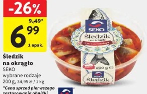 Śledzik na okrągło Seko