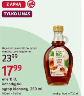 enerBIO, kanadyjski syrop klonowy