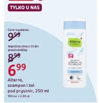 Alterra szampon i żel pod prysznic