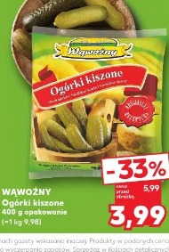 WAWOŻONY Ogórki kiszone