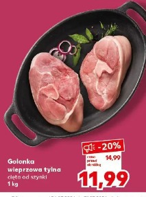 Golonka wieprzowa tylna cięta od szynki