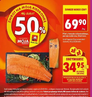 Filet z łososia atlantyckiego, porcja rodzinna, Marinero