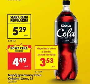 Napój gazowany Cola Original Zero