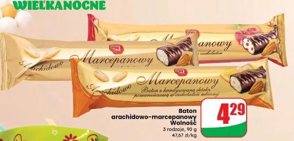 Baton arachidowo-marcepanowy Wolność