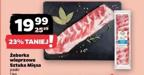 Żeberka wieprzowe Sztuka Mięsa