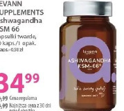 Levann Supplements Ashwagandha KSM 66 kapsułki twarde