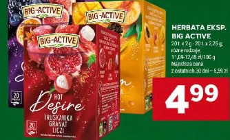Herbata eksp. Big Active