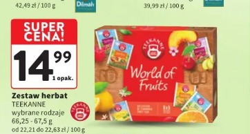 Zestaw herbat TEEKANNE wybrane rodzaje