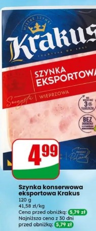 Szynka konserwowa eksportowa Krakus