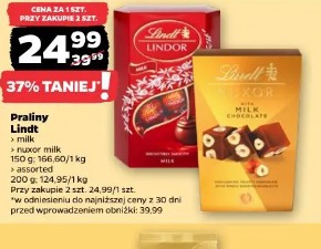 Praliny Lindt