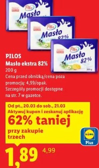 Pilos Masło ekstra 82%