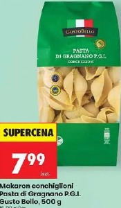 Makaron conchiglioni Pasta di Gragnano P.G.I. Gusto Bello