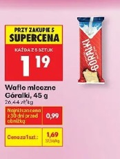 Wafle mleczne Góralki