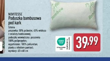 Poduszka bambusowa pod kark