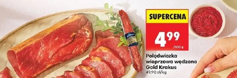 Polędwiczka wieprzowa wędzona Gold Krakus
