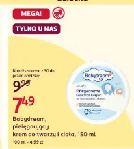 Babydream, pielęgnujący krem do twarzy i ciała