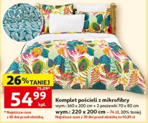 Komplet pościeli z mikrofibry