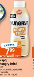 Napój Hungry Drink Zott