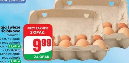 Jaja świeże ściółkowe