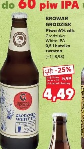 Browar Grodzisk Piwo 6% alk. Grodziska White IPA