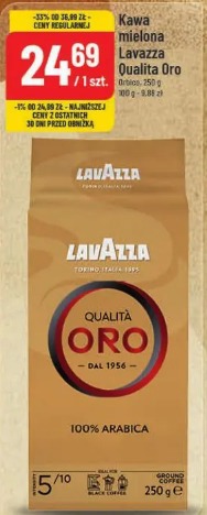 Kawa mielona Lavazza Qualita Oro