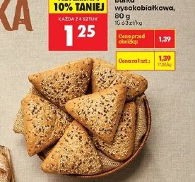 Bułka wysokobiałkowa