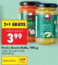 Pesto Gusto Bella, 190 g rosso, alla genovese