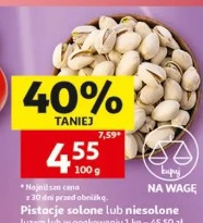 Pistacje solone lub niesolone