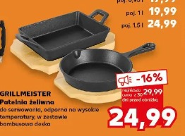 Grillmeister Patelnia żeliwna