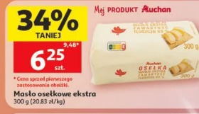 Auchan Masło osełkowe ekstra