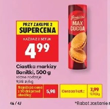 Ciastka markizy Bonitki