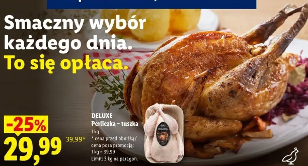 Deluxe Perliczka – tuszka