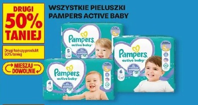 Wszystkie pieluszki Pampers Active Baby
