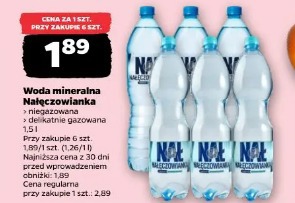 Woda mineralna Nałęczowianka