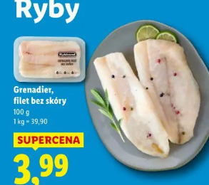 Grenadier filet bez skóry