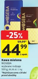 Kawa mielona WOSEBA wybrane rodzaje