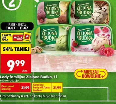 Lody familijne Zielona Budka