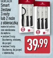 Gerlach Smart Zestaw 3 noży lub 2 noże z obieraczką