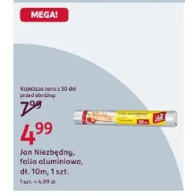 Jan Niezbędny, folia aluminiowa