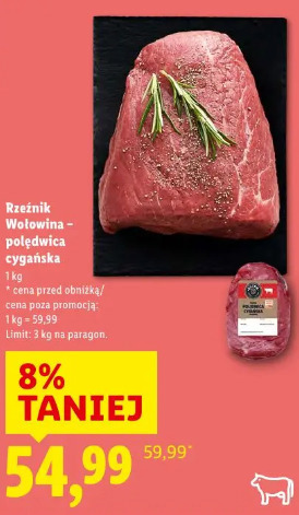 Rzeźnik Wołowina – polędwica cygańska