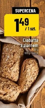 Ciabatta z ziarnem