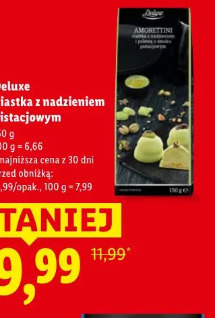 Deluxe Ciastka z nadzieniem pistacjowym