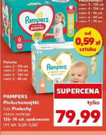 Pampers Pieluchomajtki lub Pieluchy