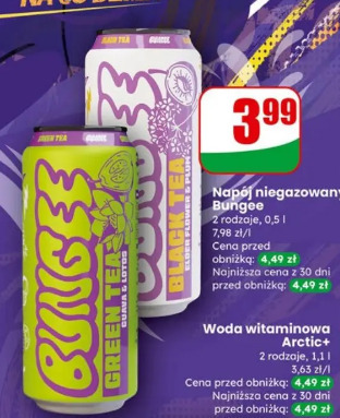 Napój niegazowany Bungee